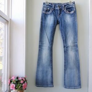 Miss Me Bootcut Jeans Sz 25 JE1072BR